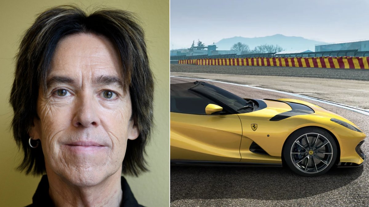 Per Gessle är omåttlig förtjust i superdyra bilar. 
