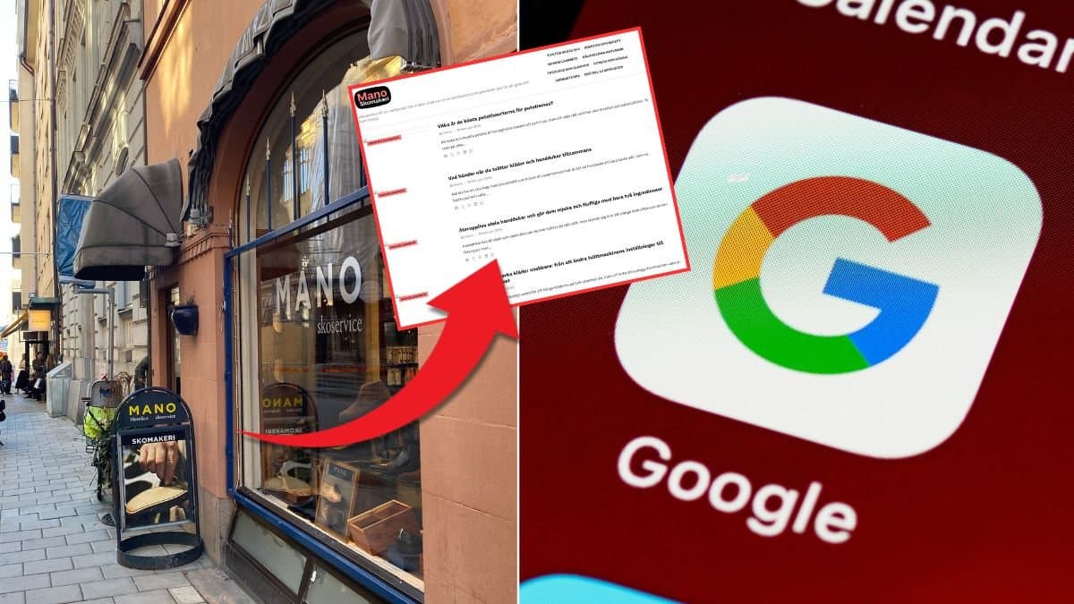 Mano Skomakeris gamla hemsida kapades och användes som spam-blogg – helt utan deras vetskap.