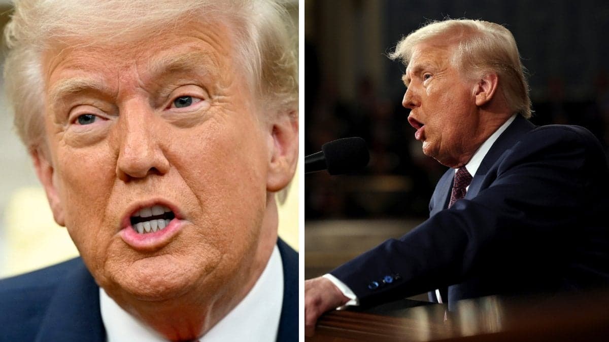 USA:s president Donald Trump fortsätter betona att mördare och andra brottslingar bör kastas ut från landet
