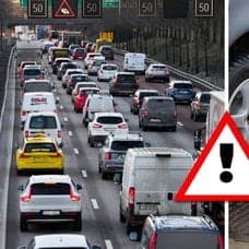 Bilväg och byta däck.