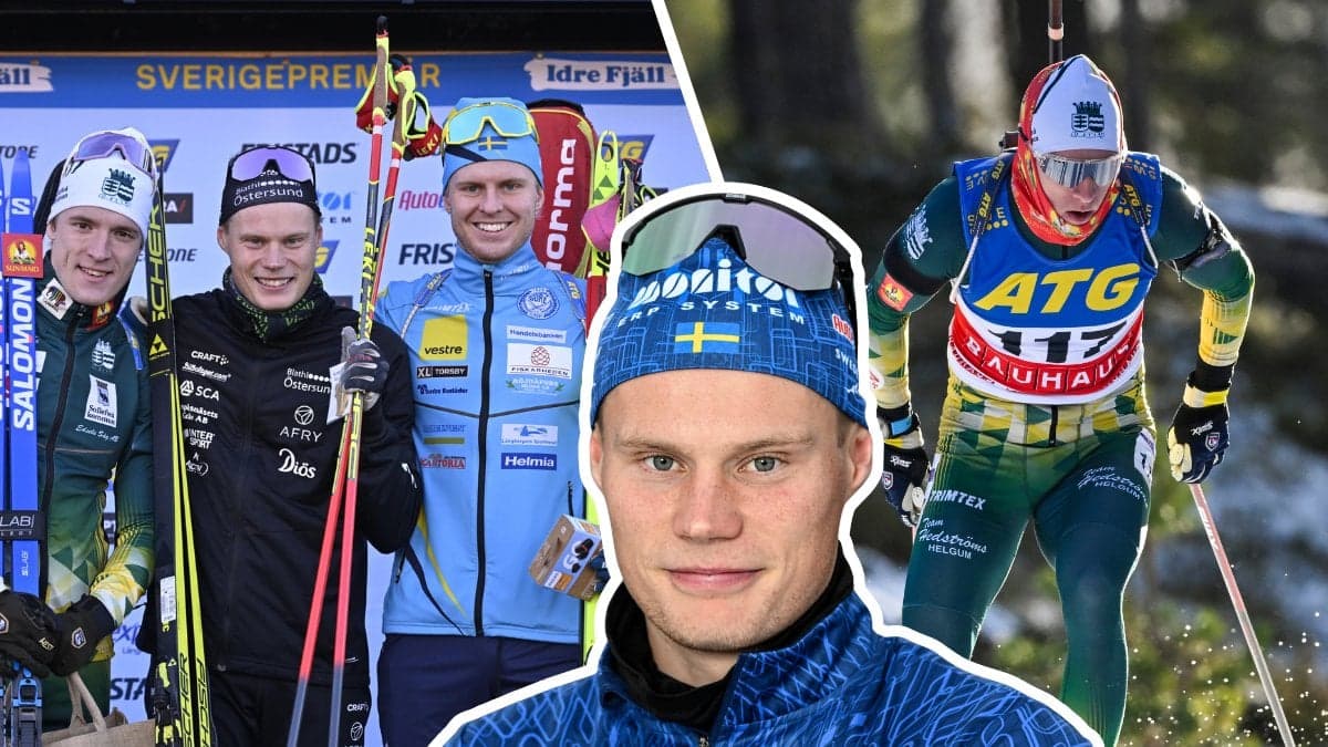 Henning Sjökvist på pallen.