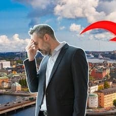 Sverige, BankID, Pil, Man