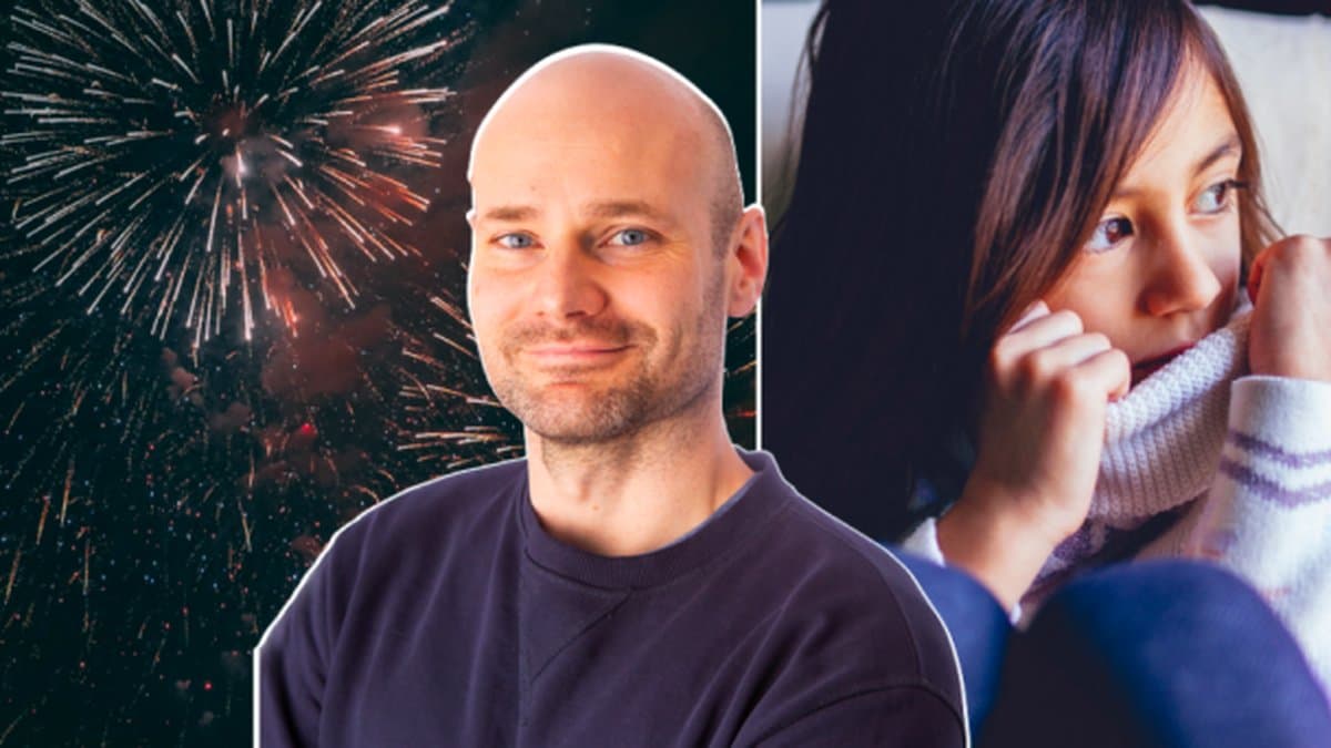 Psykologen ger sina bästa tips kring barns rädslor för fyrverkerier på nyårsafton.