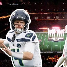 Sam Darnold, Drake Maye, Bad Bunny och Super bowl-planen