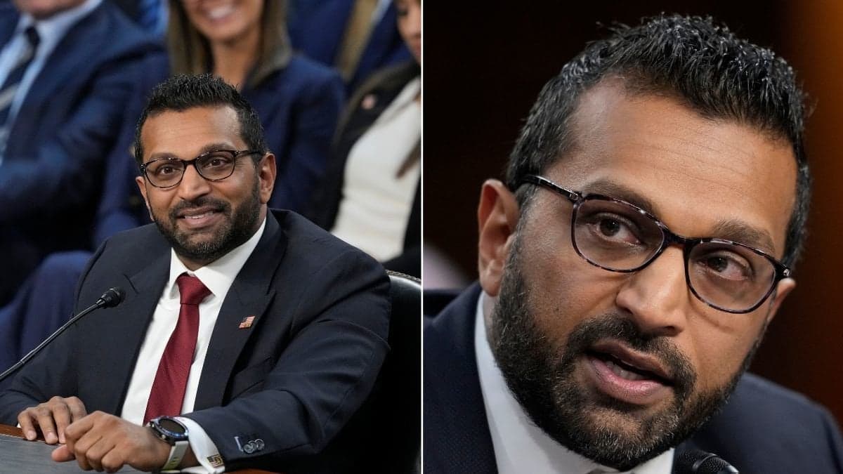 Kash Patel har blivit hackad.