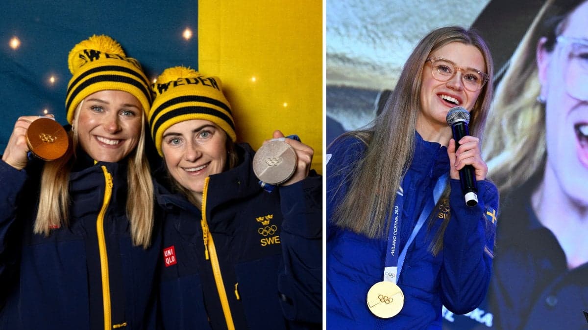 Frida Karlsson, Ebba Andersson och Isabell Wranå