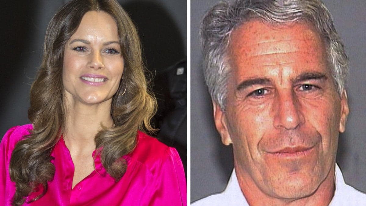 Prinsessan Sofia och Jeffrey Epstein