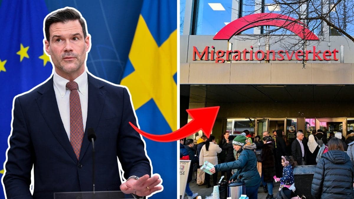 Johan Forssell och migrationsverket