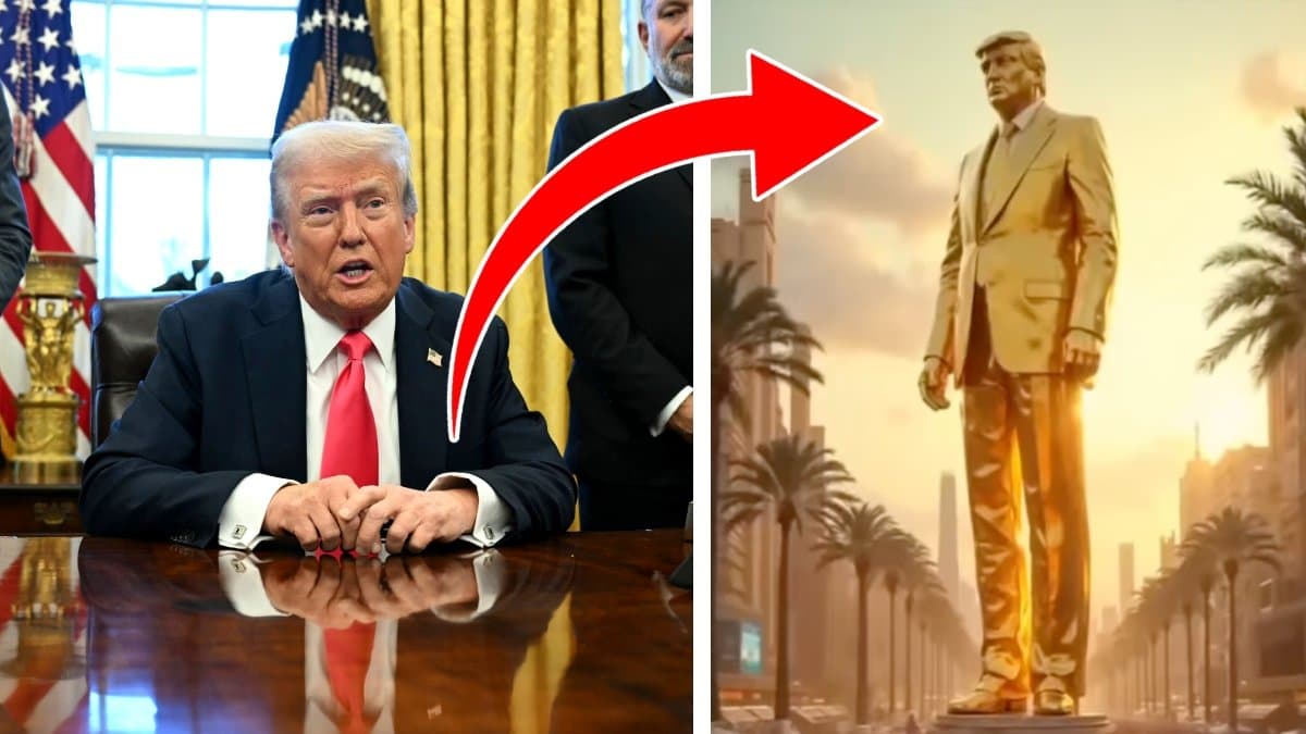 Donald Trump sprider en udda video på Instagram