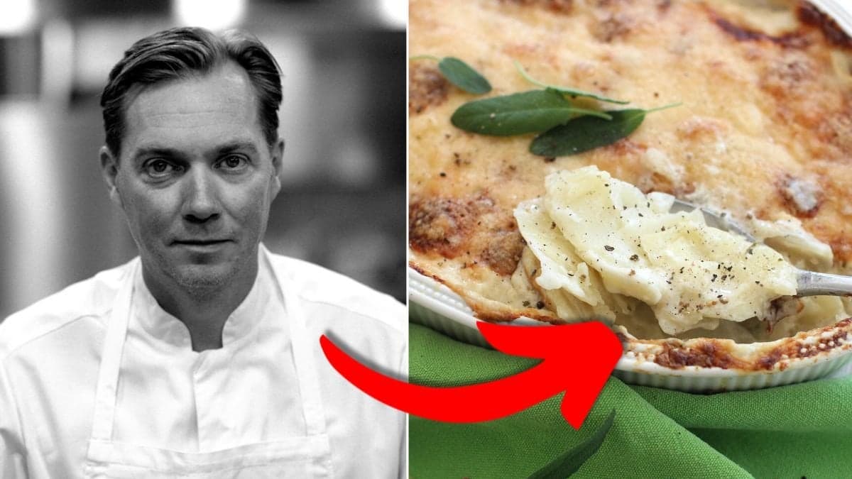 Hur gör du din potatisgratäng?