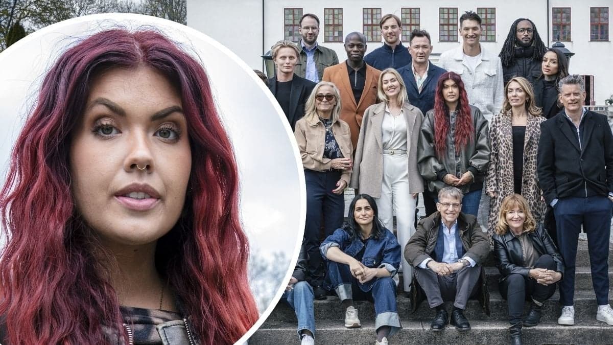 Rebecca Pumahjärta Jansson och gruppbild från Förrädarna 2025