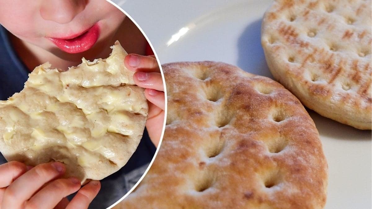 Polarbröds Vetekaka och Rågkaka.