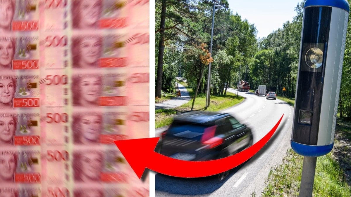Sedlar och fartkamera