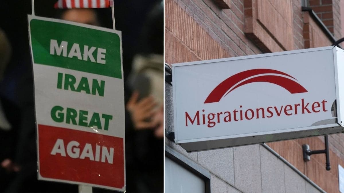 Demonstrationer i Iran och Migrationsverket.