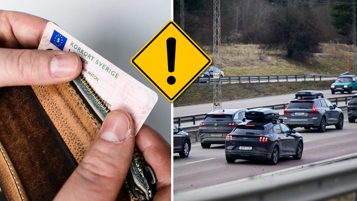 Körkort och bilväg.