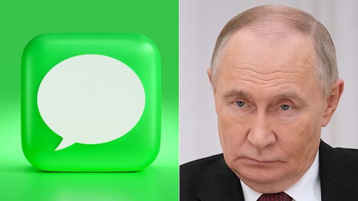 Apple har gjort det svårt för Vladimir Putins Ryssland att blockera iMessage.