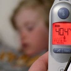 Sjukt barn och Försäkringskassans app.