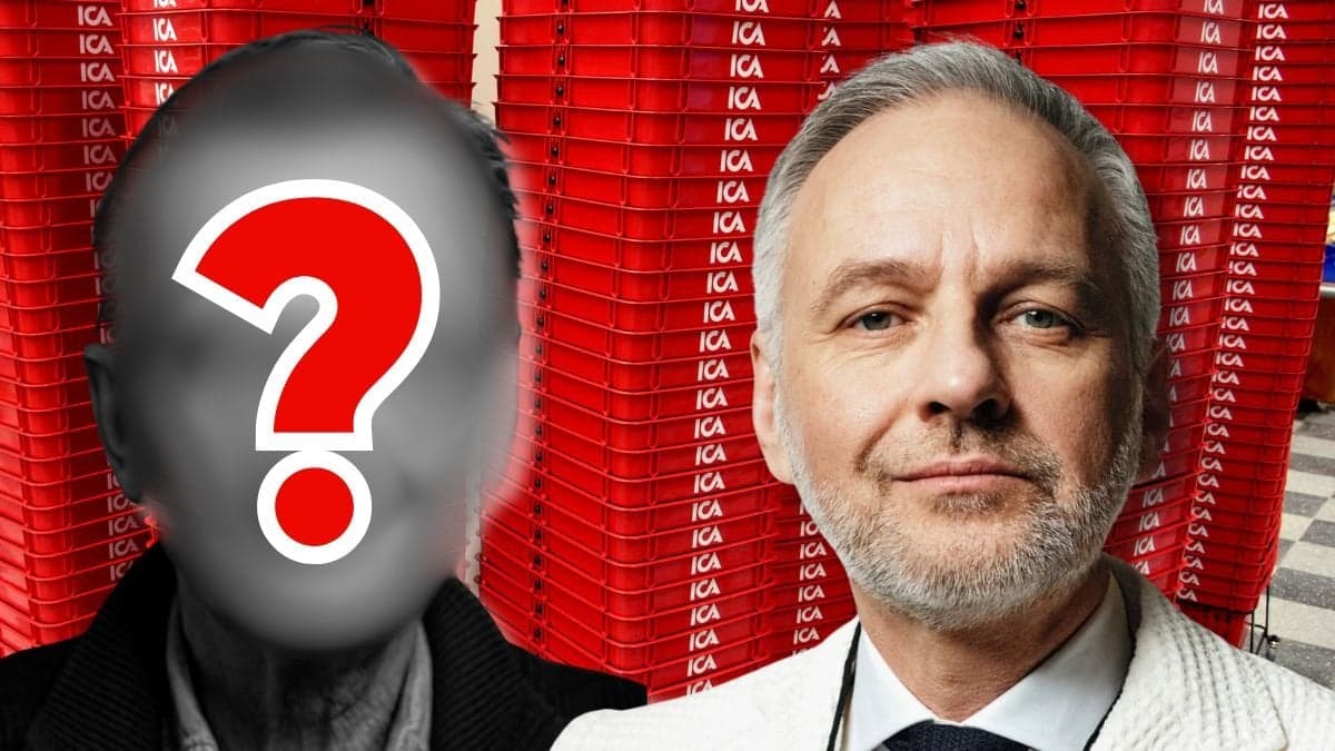 Blurrad bild på Johan Ulveson och Björn Kjellman som Ica-Stig