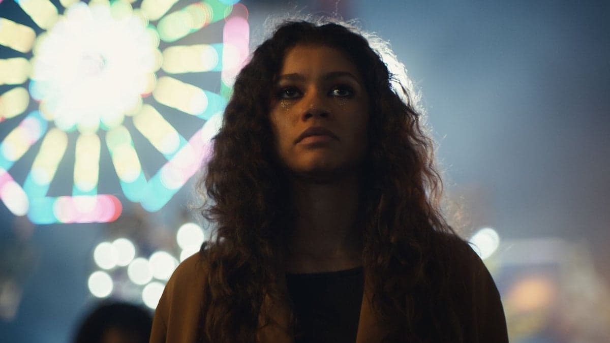 Zendaya i serien Euphoria på HBO Nordic