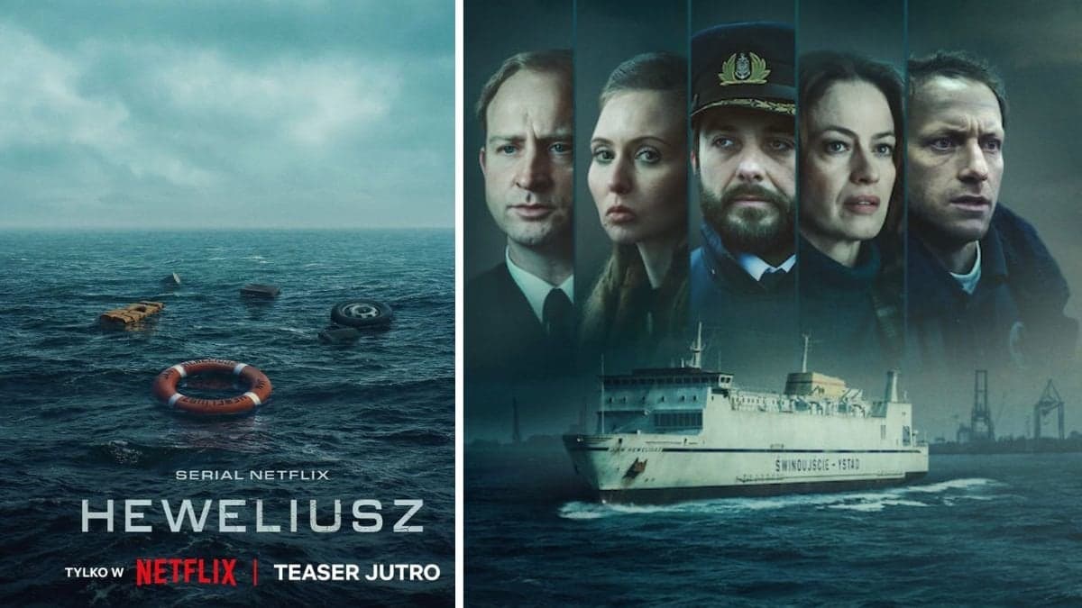 Heweliusz handlar om fartygolyckan som inträffade på Östersjön.