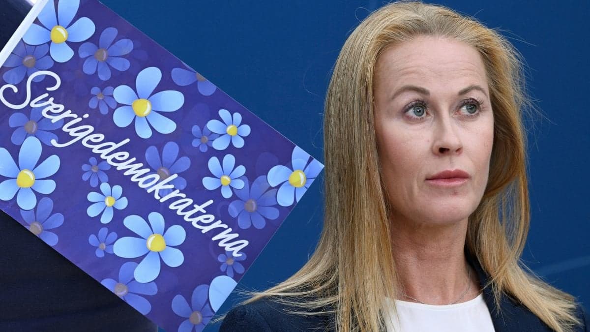Sverigedemokraternas Katja Nyberg.