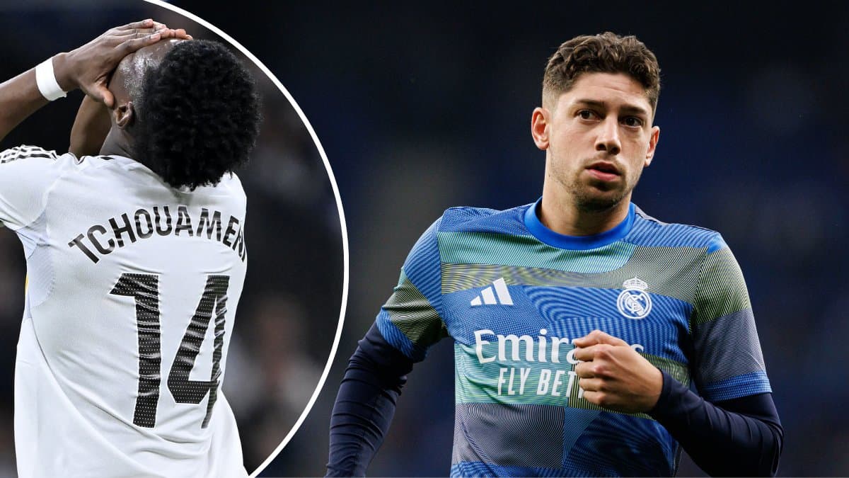 Aurelien Tchouameni och Federico Valverde