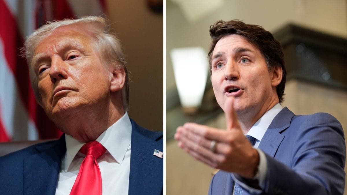 Trumps kritik mot Kanada fortsätter