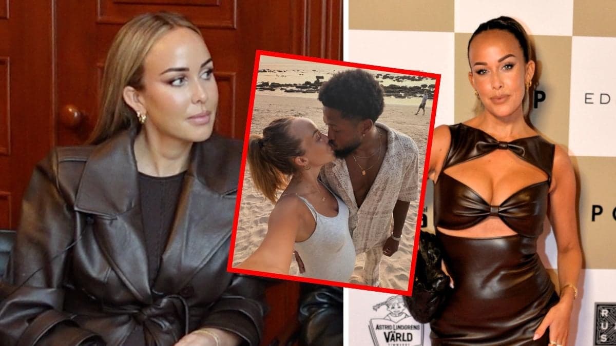 Klara Elvgren och fästmannen Jhon Arboleda