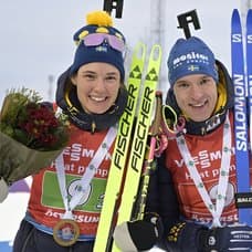 Sebastian Samuelsson och Hanna Öberg.