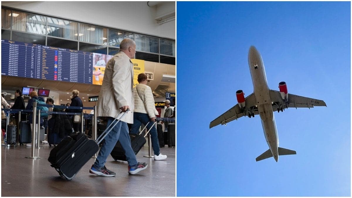 Arlanda flygplats och flygplan