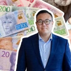 Svenska sedlar, Stefan Westerberg och ett sjukt barn