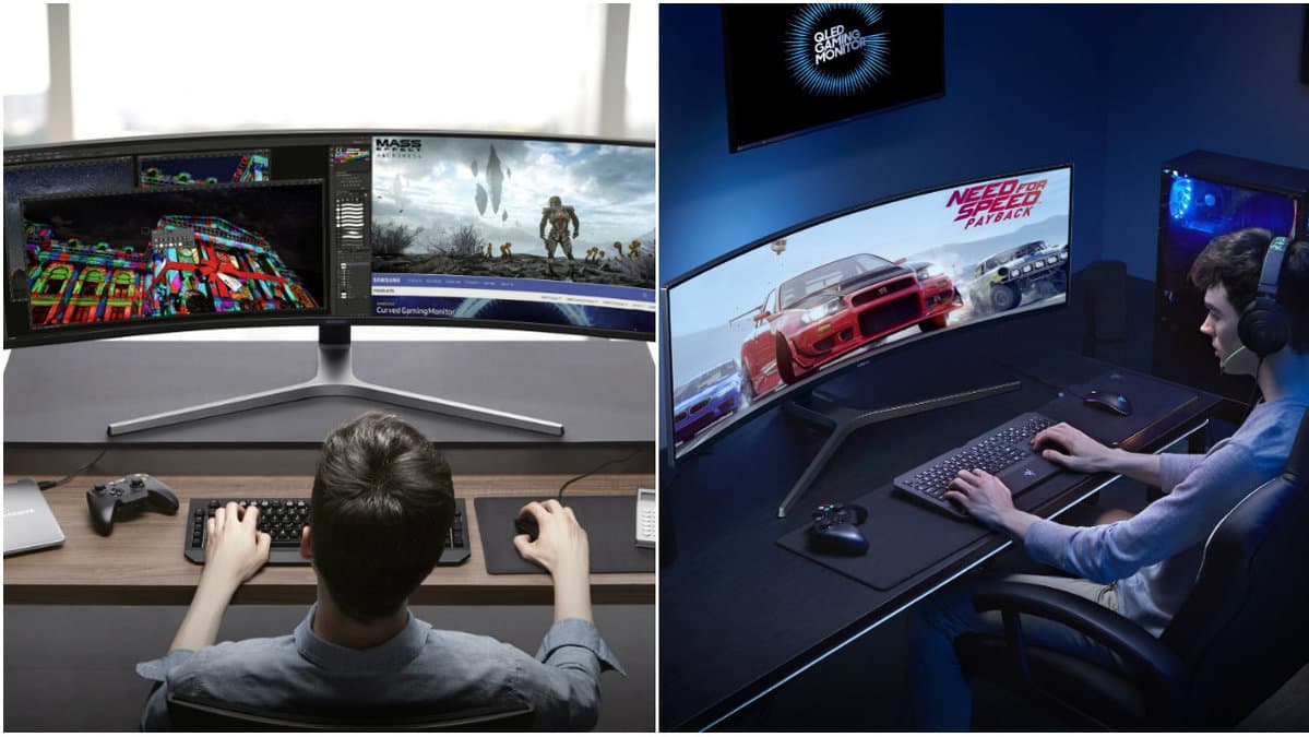 Datorskärm från Samsung.