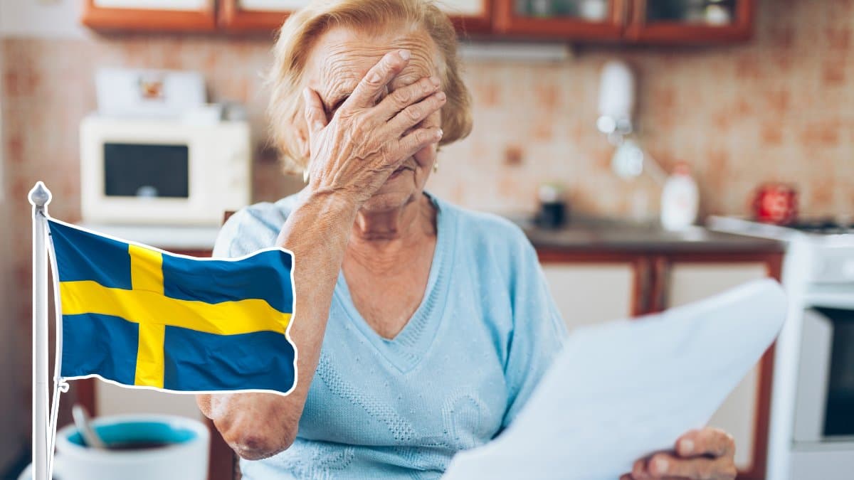 Svenska flaga, pesnionär