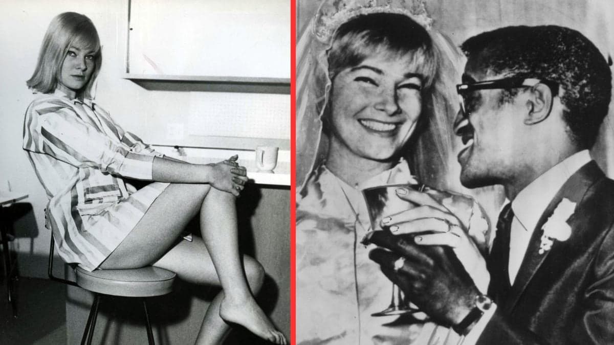 May Wilkens och Sammy Davis Jr.