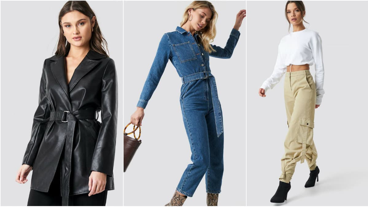 Trendiga plagg att satsa på till hösten 2019.