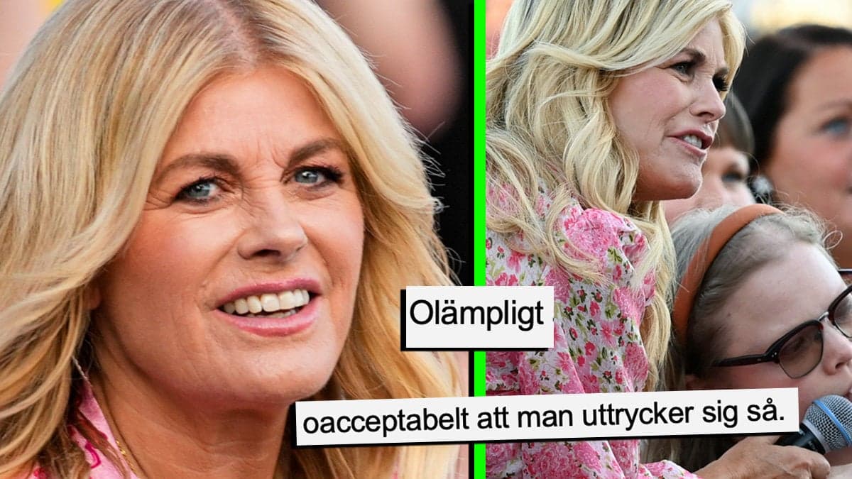 Pernilla Wahlgren och Allsång på Skansen
