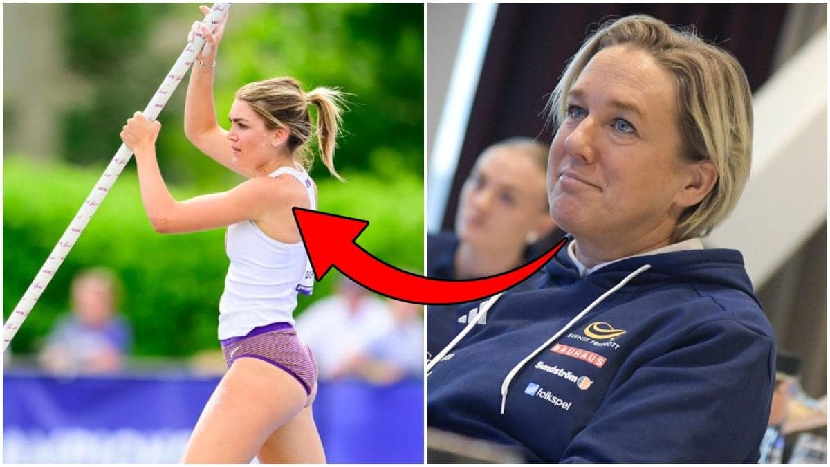 Johanna Duplantis och Kajsa Bergqvist