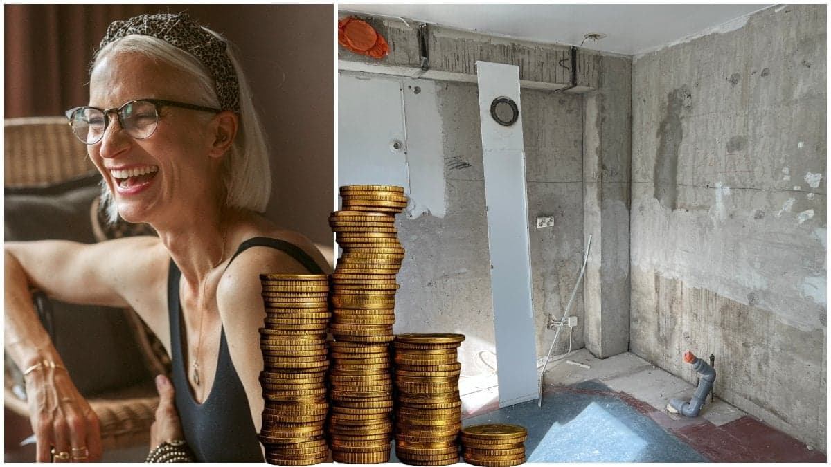 Maria Friström, 43, ägnar sig åt flipping.