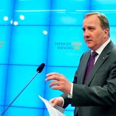 Socialdemokraternas Stefan Löfven.
