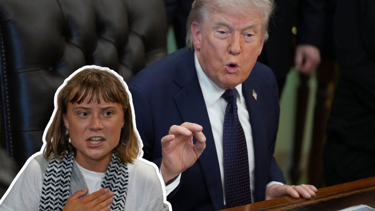 Greta Thunberg, Donald Trump