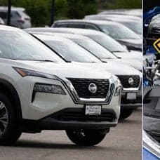 Bilar och Nissan-motor.