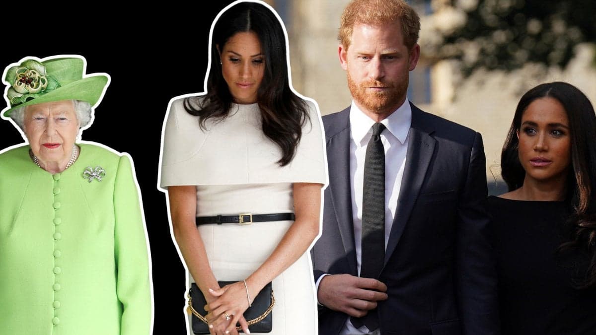 Meghan Sussex, drottning Elizabeth, prins Harry