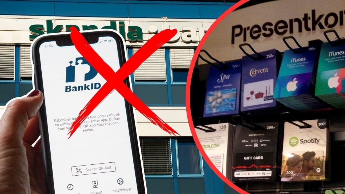 BankID, presentkort