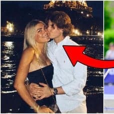 Johanna Duplantis med pojkvännen i Paris