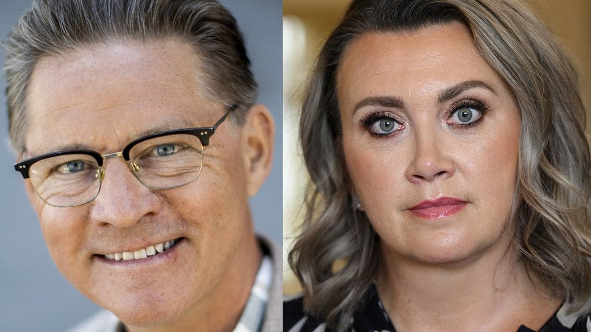 Doktor Mikael och Camilla Läckberg