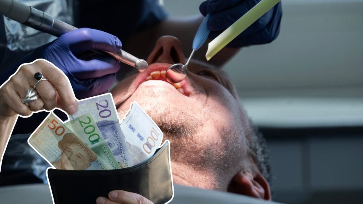 Tandvård och pengar.