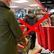 Mataffär, kundkorgar
