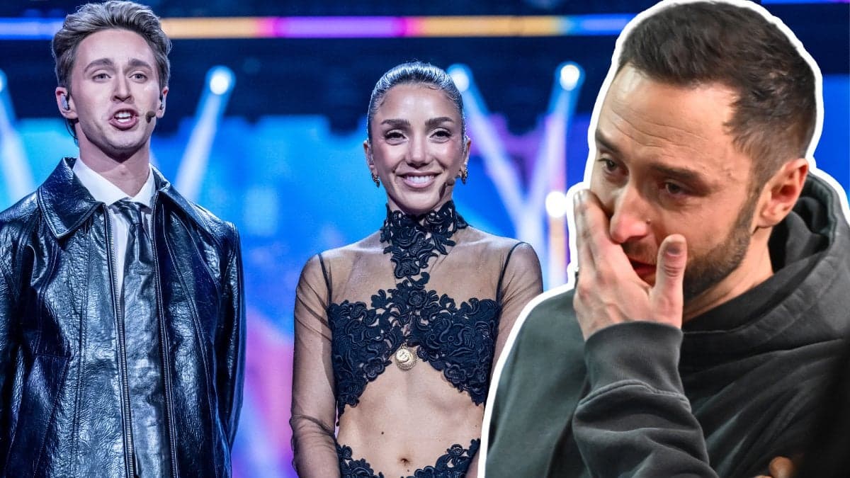 Hampus och Gina i Melodifestivalen