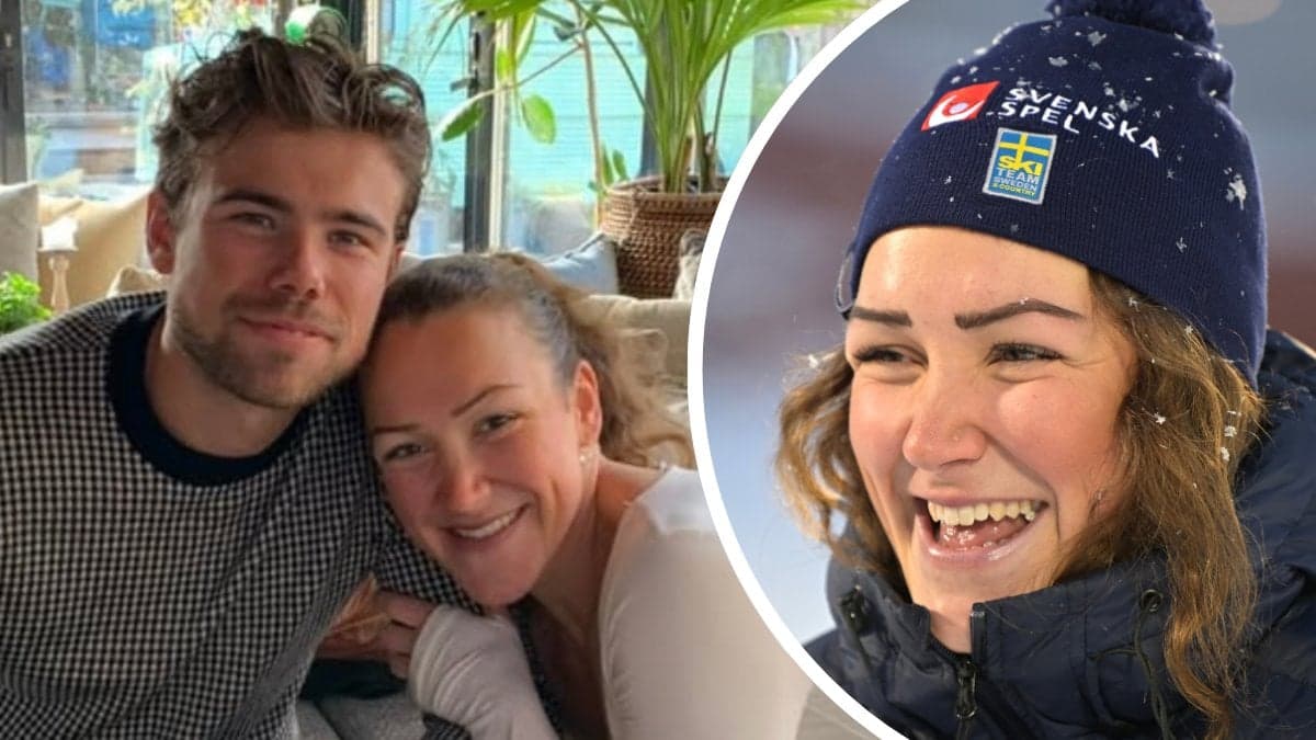 Moa Lundgren och Gustav Kvarnbrink