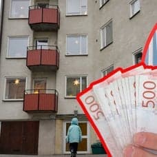 Bostadsrätt, pengar, svenska flagga